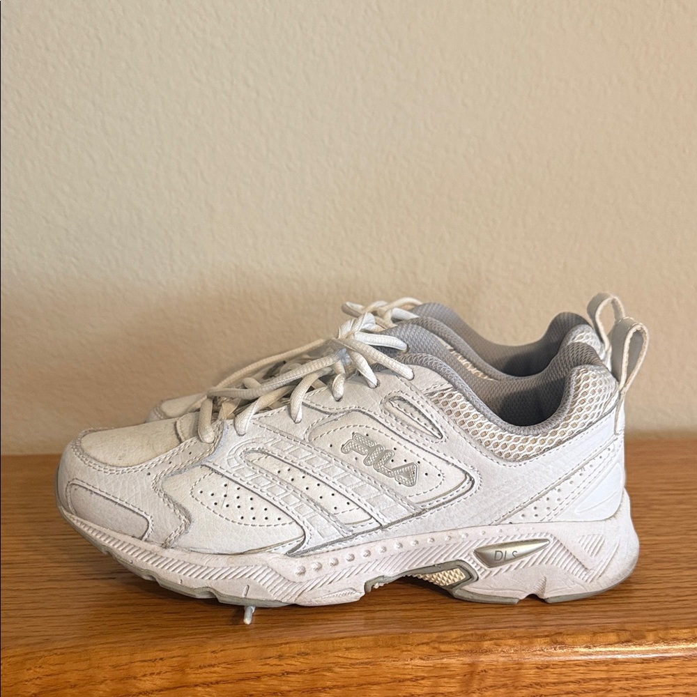 Fila White Athletic Shoes